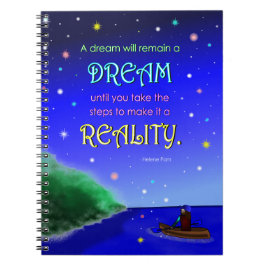 Inspiratie Droom Citaat Notitieboek (80 pagina's)