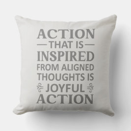 Inspiratie en mindfulness buitenkussen