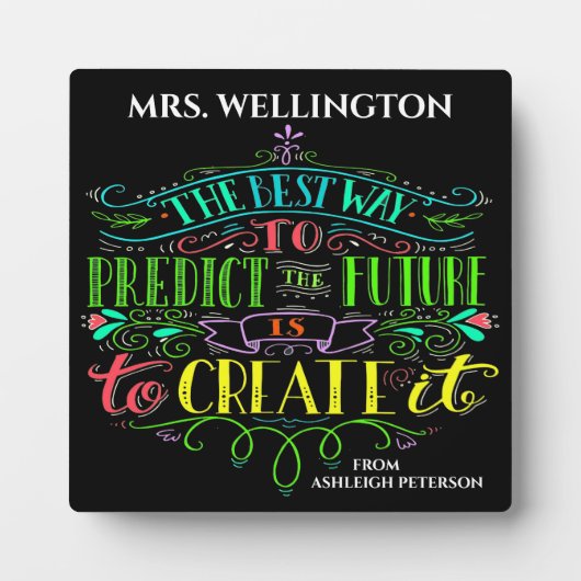 Inspiratie en motivatie fotoplaat (Voorkant)