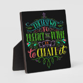 Inspiratie en motivatie fotoplaat (Voorkant)