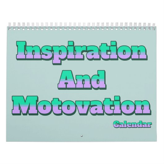 Inspiratie en Motivatie Kalender (Hoes)