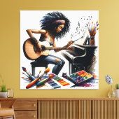 Inspiratie en Vastberadenheid: School of the Arts Canvas Afdruk (Insitu (Woonkamer))