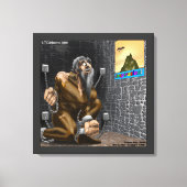 Inspiratie Funny Cartoon Motivation Canvas afdrukk (Voorkant)