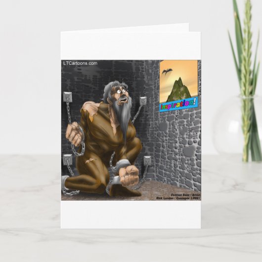 Inspiratie - Funny Motivation Cartoon Kaart (Voorkant)