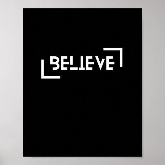 Inspiratie geloven poster (Voorkant)