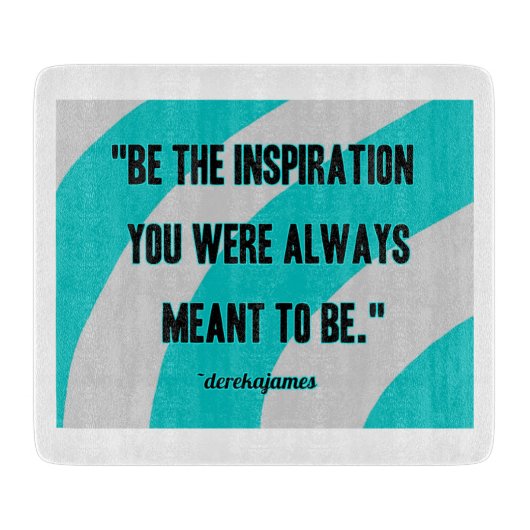 Inspiratie Glas Snijplank (Voorkant)