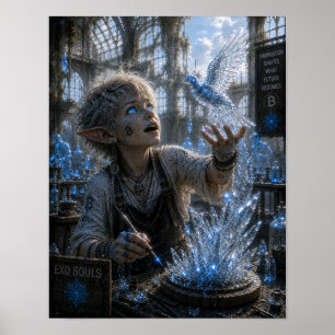 Inspiratie / Glaskunstenaar / Kristal Workshop Poster