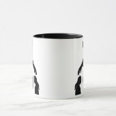 Inspiratie God Reaching to Earth Minimalist Mok (Midden)