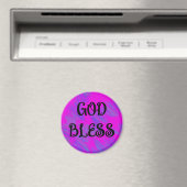 Inspiratie GOD ZEGEN Scroll Magneet (Insitu (Vaatwasser))