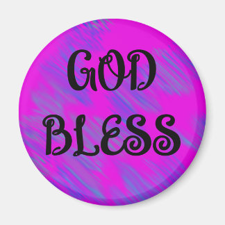 Inspiratie GOD ZEGEN Scroll Magneet
