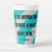 Inspiratie Grote Latte Mok (Voorkant)