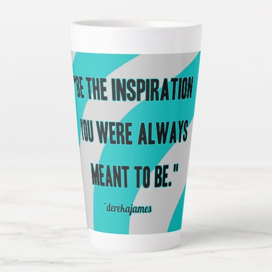 Inspiratie Grote Latte Mok (Voorkant)