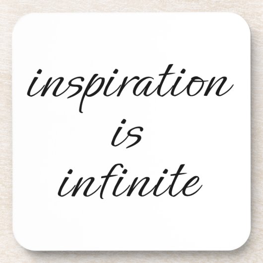 Inspiratie Hard Onderzetter van plastic (Voorkant)