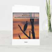 Inspiratie - het Wenskaart van de Gloriën van de Kaart (Achterkant)