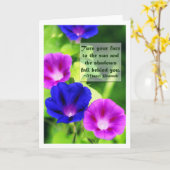 Inspiratie - het Wenskaart van de Gloriën van de Kaart (Gele Bloem)