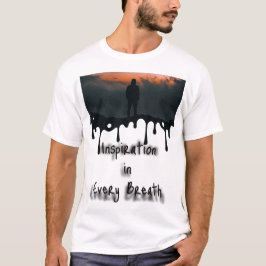 Inspiratie in elke adem, motivatie t-shirt