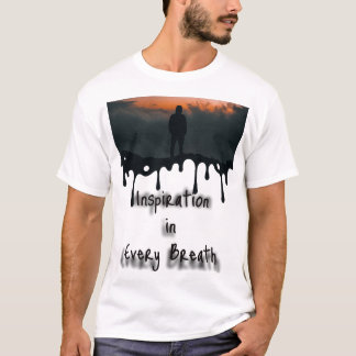 Inspiratie in elke adem, motivatie t-shirt