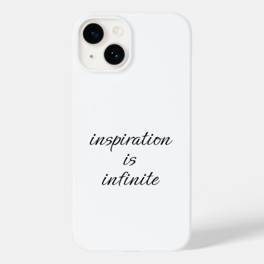 Inspiratie iPhone Case (Achterkant)