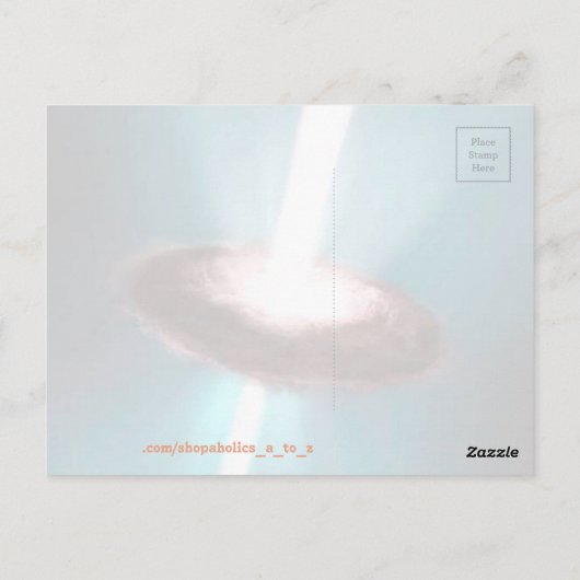 Inspiratie is impulsief briefkaart (Achterkant)