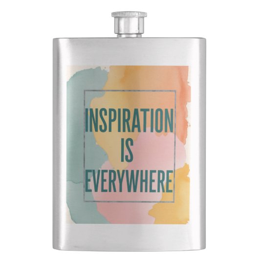 Inspiratie is overal flacon (Voorkant)