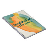 Inspiratie is overal notitieboek (Rechterzijde)