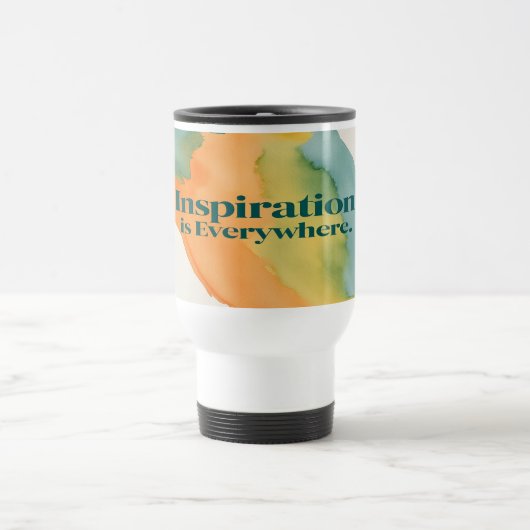 Inspiratie is overal reizen mok (Center)