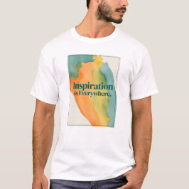 Inspiratie is overal t-shirt