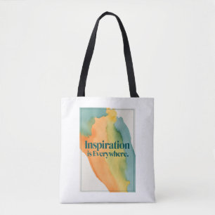 Inspiratie is overal tote bag