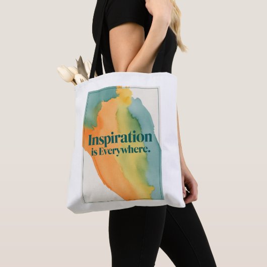 Inspiratie is overal tote bag (Dichtbij)
