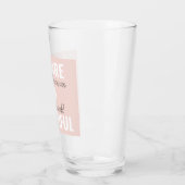 Inspiratie je bent zo mooi positief citaat glas (Links)