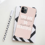 Inspiratie je bent zo mooi positief citaat iPhone 11Pro max hoesje<br><div class="desc">Inspiratie je bent zo mooi positief citaat</div>