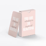 Inspiratie je bent zo mooi positief citaat pokerkaarten<br><div class="desc">Inspiratie je bent zo mooi positief citaat</div>