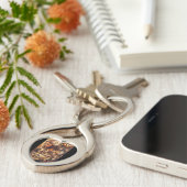 Inspiratie Jezus Christus Sleutelhanger – Heilige (Zijkant)