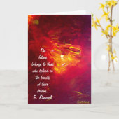 Inspiratie Kaart (Gele Bloem)