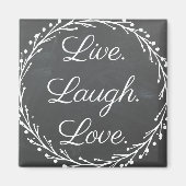 Inspiratie - Live Lach Liefde Magnet (Voorkant)