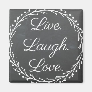 Inspiratie - Live Lach Liefde Magnet