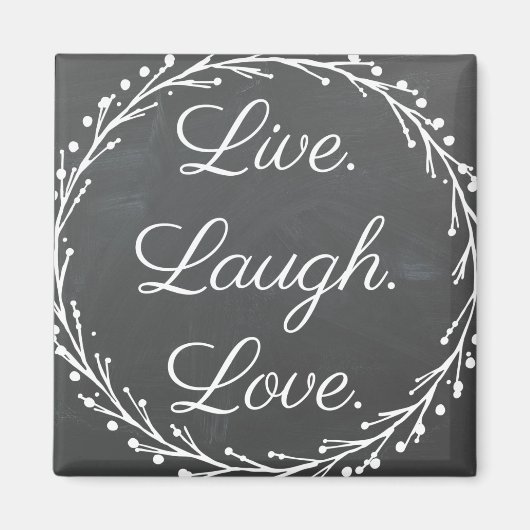 Inspiratie - Live Lach Liefde Magnet (Voorkant)