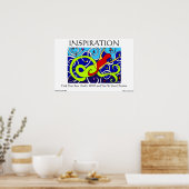 Inspiratie Mermaid Art Poster (Keuken)