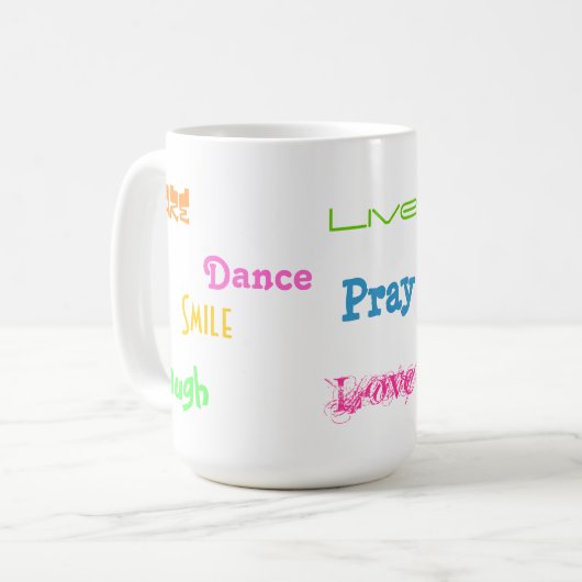 Inspiratie-Mok (kleur) Koffiemok (Voorkant links)