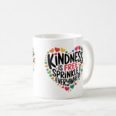 Inspiratie Mok Vriendelijkheid Quote Kleurrijke Ha (Voorkant rechts)