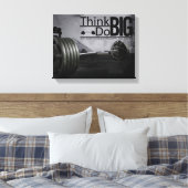 Inspiratie Motivatie Citaten Workout Poster Canvas Afdruk (Insitu (Slaapkamer))