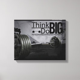 Inspiratie Motivatie Citaten Workout Poster Canvas Afdruk