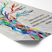 Inspiratie Motiverende Citat Boom Poster (Hoek)