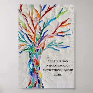 Inspiratie Motiverende Citat Boom Poster