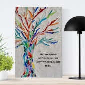 Inspiratie Motiverende Citat Boom Poster