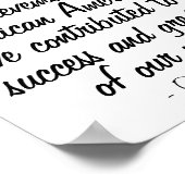 Inspiratie muurkunst, Motivatie Quote, Poster (Hoek)