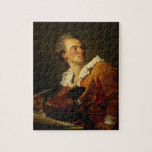 Inspiratie (olie op canvas) legpuzzel (Verticaal)