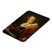 Inspiratie (olie op canvas) magneet (Linkerzijde)