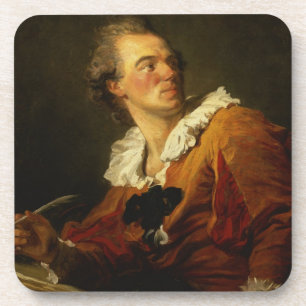 Inspiratie (olie op canvas) onderzetter