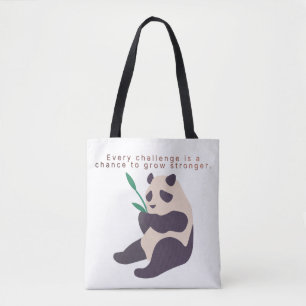 Inspiratie Panda Illustratie Boodschappentas Tote Bag